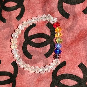 Chakras stretchable bracelet